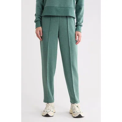 Marika Regina High Waist Pleated Ankle Pants In Green
