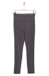 Marika Riley Long Leggings In Heather Black