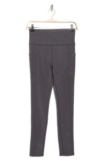 Marika Riley Long Leggings In Heather Black