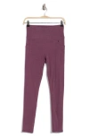 Marika Riley Long Leggings In Heather Potent Purple