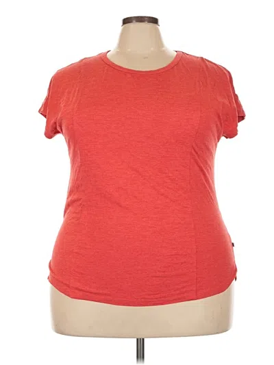 Pre-owned Marika Short Sleeve T-shirt In Red