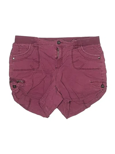 Pre-owned Marika Shorts In Burgundy