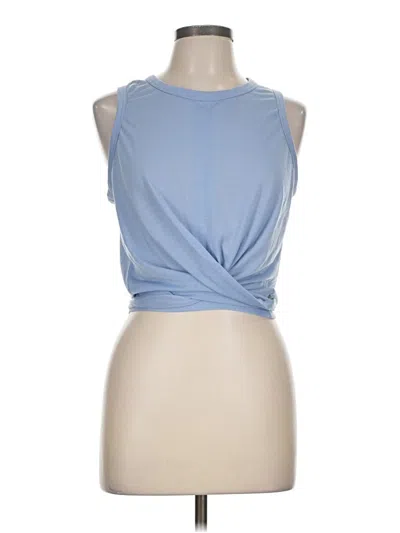 Pre-owned Marika Sleeveless T-shirt In Blue