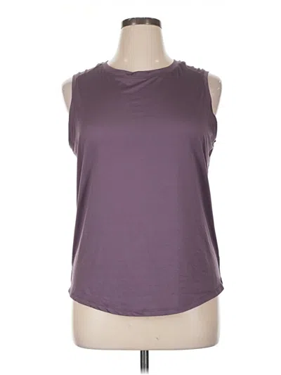 Pre-owned Marika Sleeveless T-shirt In Purple