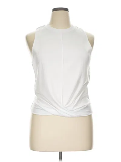 Pre-owned Marika Sleeveless T-shirt In White