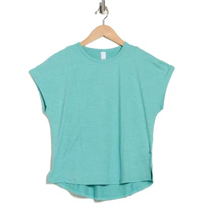 Marika Sonia Short Sleeve Top In Blue