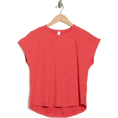 Marika Sonia Short Sleeve Top In Red