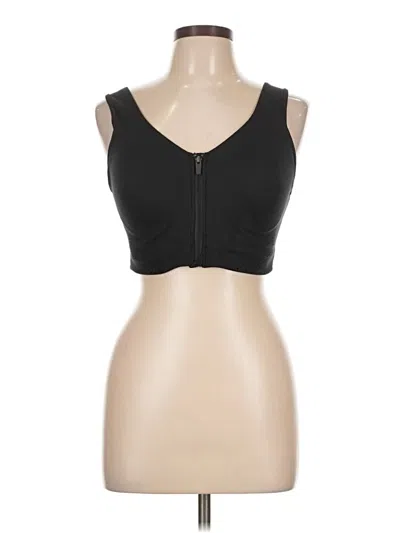Pre-owned Marika Sports Bra In Black