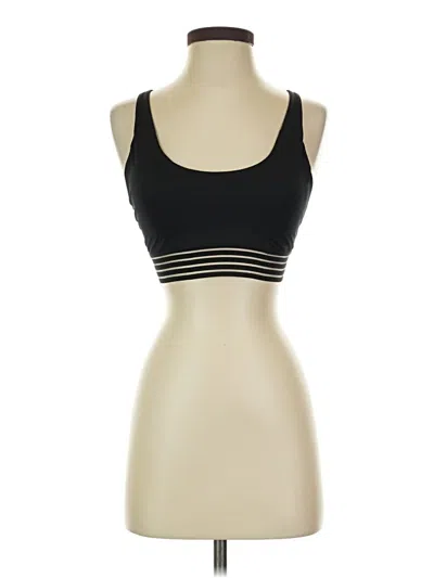 Pre-owned Marika Sports Bra In Black