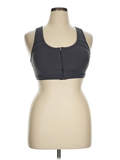 Pre-owned Marika Sports Bra In Gray