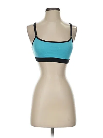 Pre-owned Marika Sports Bra In Teal