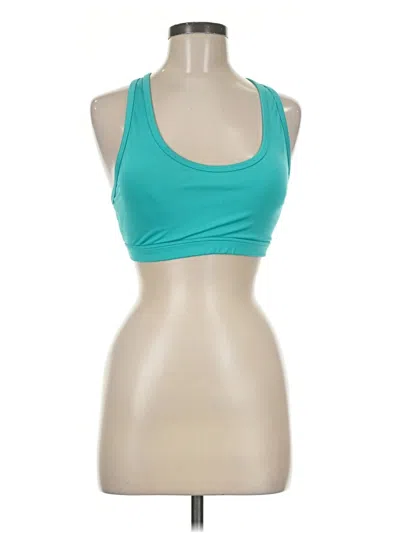 Pre-owned Marika Sports Bra In Teal