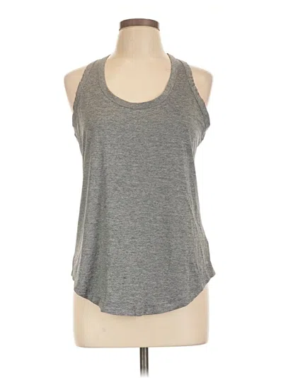 Pre-owned Marika Tank Top Gray Halter Neckline Tops