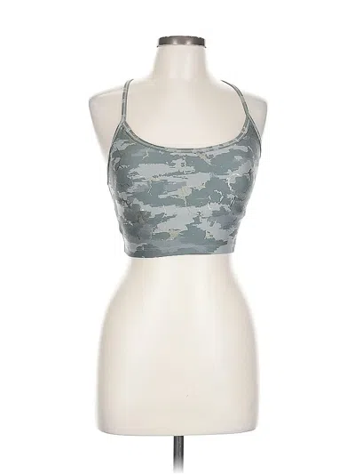Pre-owned Marika Tank Top Green Halter Neckline Tops