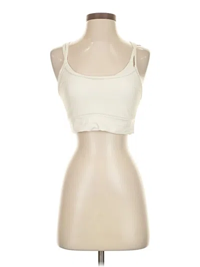 Pre-owned Marika Tank Top Ivory Strapless Neckline Tops