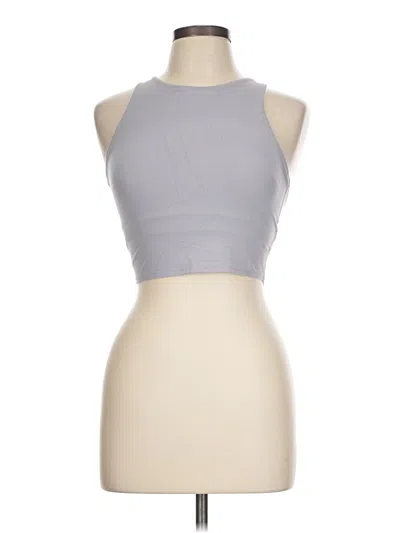 Pre-owned Marika Tank Top Purple Halter Neckline Tops