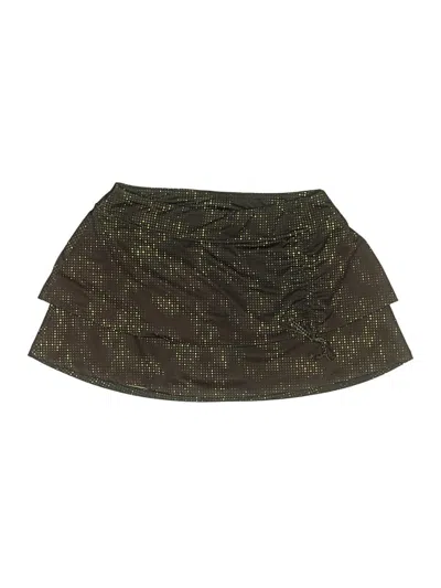 Pre-owned Marika Tek Active Skort In Green
