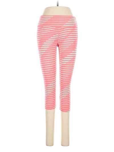 Pre-owned Marika Tek Leggings In Pink