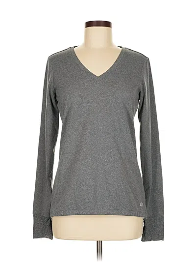 Pre-owned Marika Tek Long Sleeve T-shirt In Gray