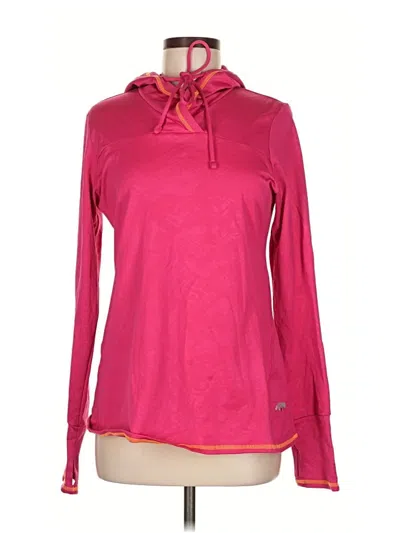Pre-owned Marika Tek Pullover Hoodie In Pink