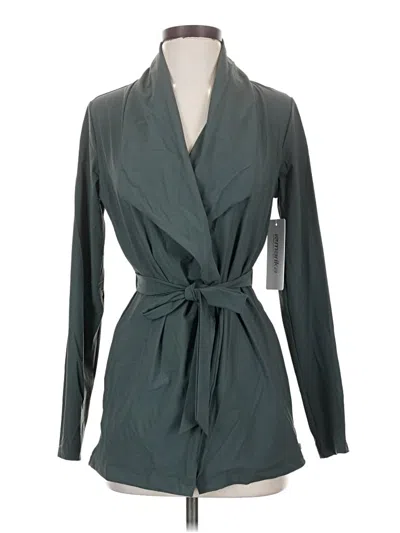 Pre-owned Marika Trenchcoat In Teal