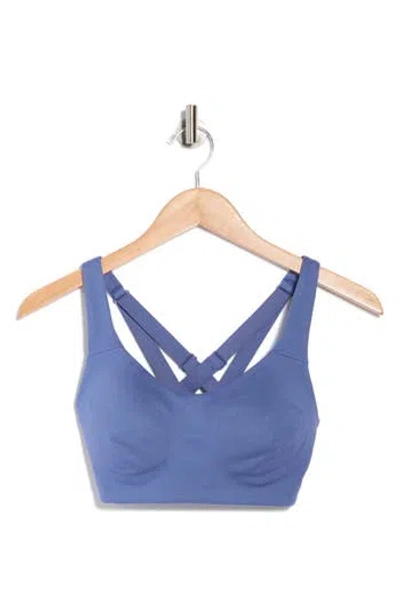 Marika Willow Molded Sports Bra In Blue