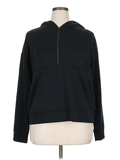 Pre-owned Marika Zip Up Hoodie In Black