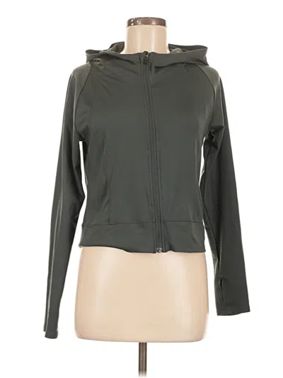 Pre-owned Marika Zip Up Hoodie In Green