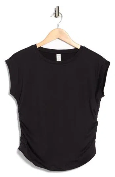 Marika Zoey Ruched Tank In Black