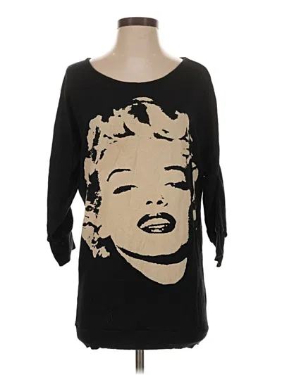 Pre-owned Marilyn Monroe Pullover Sweater In Black