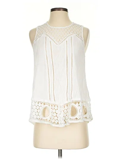 Pre-owned Marilyn Monroe Sleeveless Blouse In Ivory