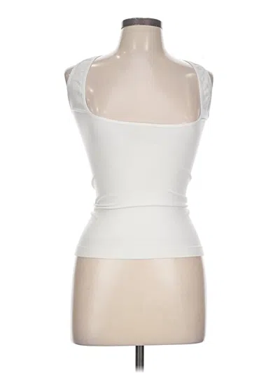 Pre-owned Marilyn Monroe Sleeveless Top Ivory Halter Neckline Tops
