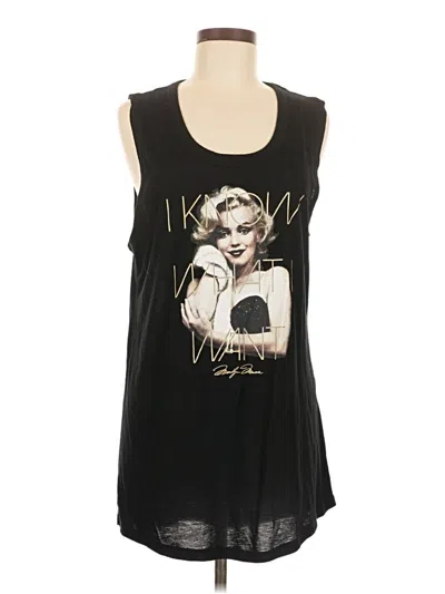 Pre-owned Marilyn Monroe Sleeveless T-shirt In Black
