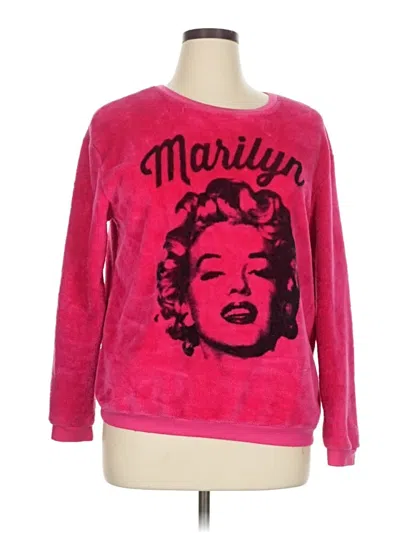 Pre-owned Marilyn Monroe Sweatshirt In Pink