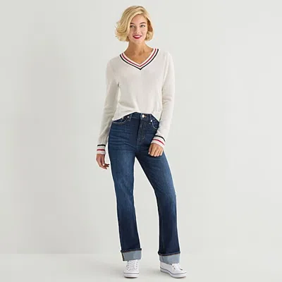 Marilyn Monroe Womens Highest Rise Jean In Blue