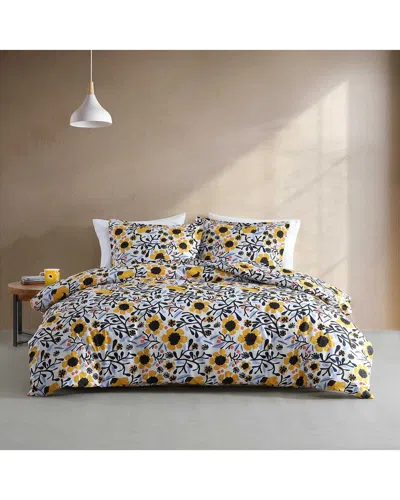MARIMEKKO MARIMEKKO 200 THREAD COUNT MYKERO 100% COTTON PERCALE COMFORTER SET