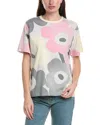 Marimekko Ae Erna Unikko T-shirt In Gray