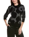 Marimekko Aukio Wool & Cashmere-blend Sweater In Black