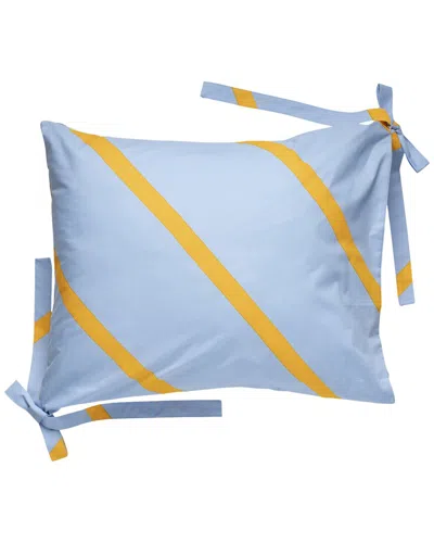 Marimekko Basso Pillowcase In Blue