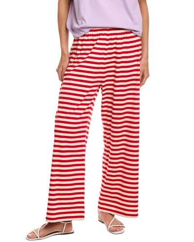 Marimekko Caissa Tasaraita Pant In Pink