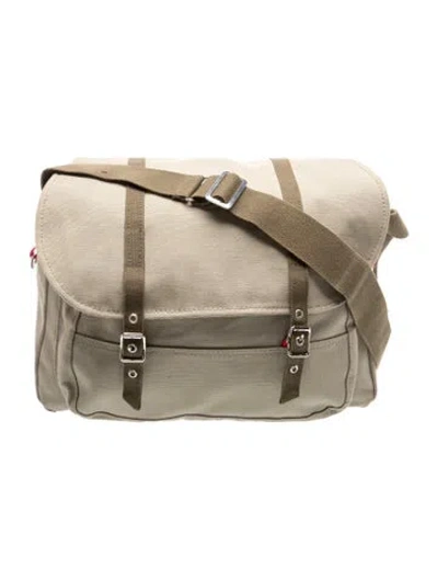 Pre-owned Marimekko Canvas Crossbody Bag In Neutrals
