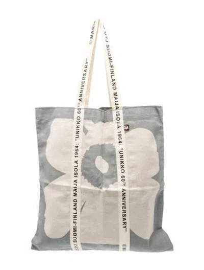 Pre-owned Marimekko Canvas Tote W/ Tags In Multi