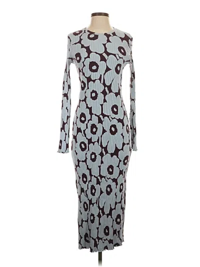 Pre-owned Marimekko Casual Dress In Gray