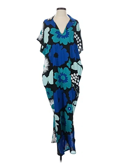 Pre-owned Marimekko Cocktail Dress In Blue