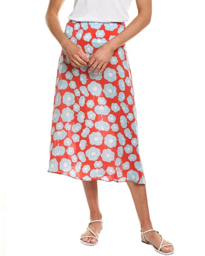 Marimekko Edeta Tumma Skirt In Red