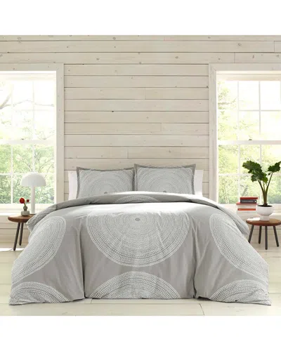 Marimekko Fokus Duvet Set In Gray