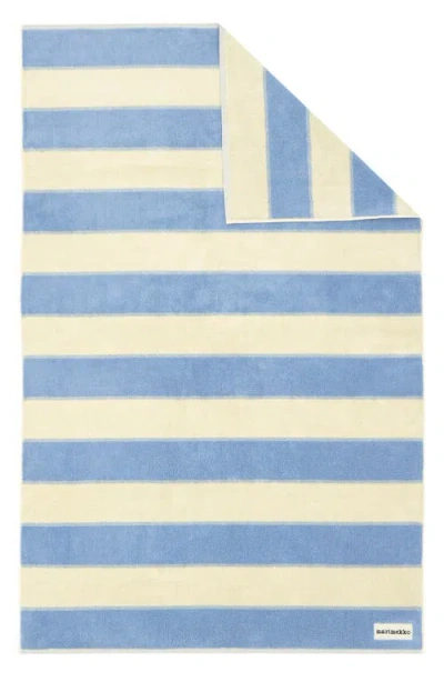 Marimekko Galleria Bath Towel In Blue