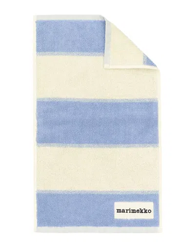Marimekko Galleria Guest Towel 30x50cm In Blue