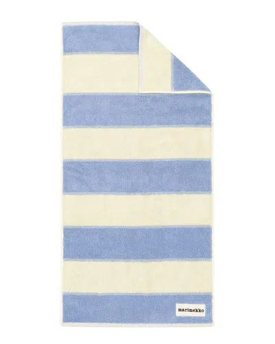 Marimekko Galleria Hand Towel 50x100cm In Blue