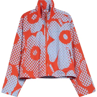 Marimekko Harjoitus Unko Kiski Funnel Neck Jacket In Multi